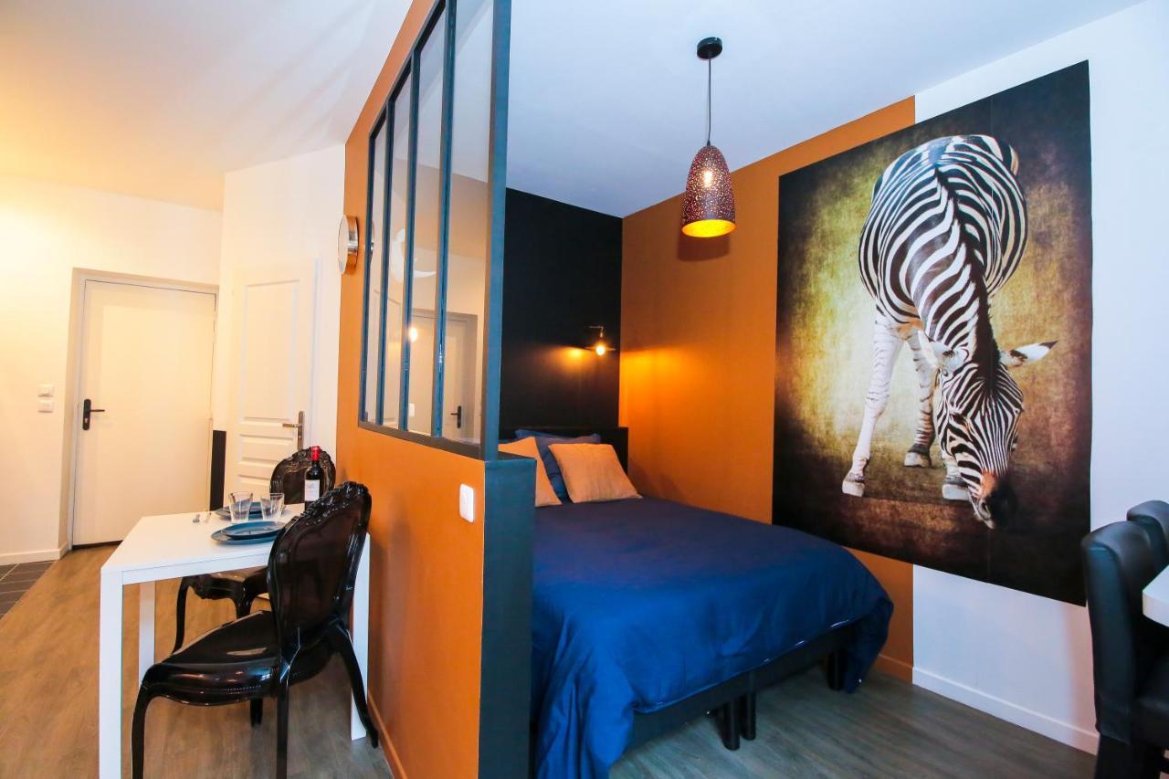 Apartmán Le Zebre, T1 Hypercentre Chic Et Cosy, Wifi Par Sovalfi Saint-Etienne  Exteriér fotografie